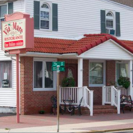 Via Mare Ristorante | restaurant | 2319 Ocean Dr, Avalon, NJ 08202, USA | 6093684494 OR +1 609-368-4494