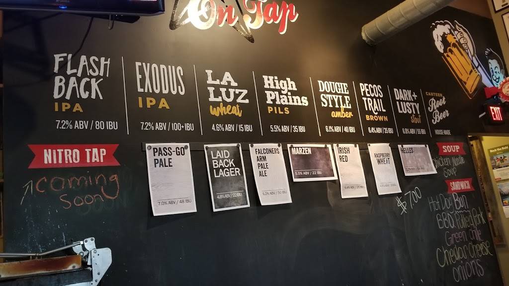 Canteen Brewhouse | restaurant | 2381 Aztec Rd NE, Albuquerque, NM 87107, USA | 5058812737 OR +1 505-881-2737