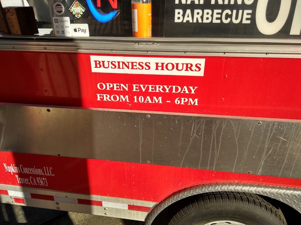 Napkins BBQ | restaurant | 36218 CA-99 suite D, Traver, CA 93673, USA | 5596677500 OR +1 559-667-7500