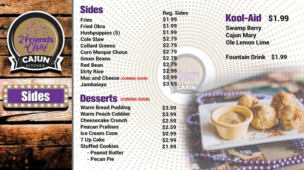 2 Friends And A Chef | restaurant | 8585 Memorial Blvd, Port Arthur, TX 77640, USA | 4093004636 OR +1 409-300-4636