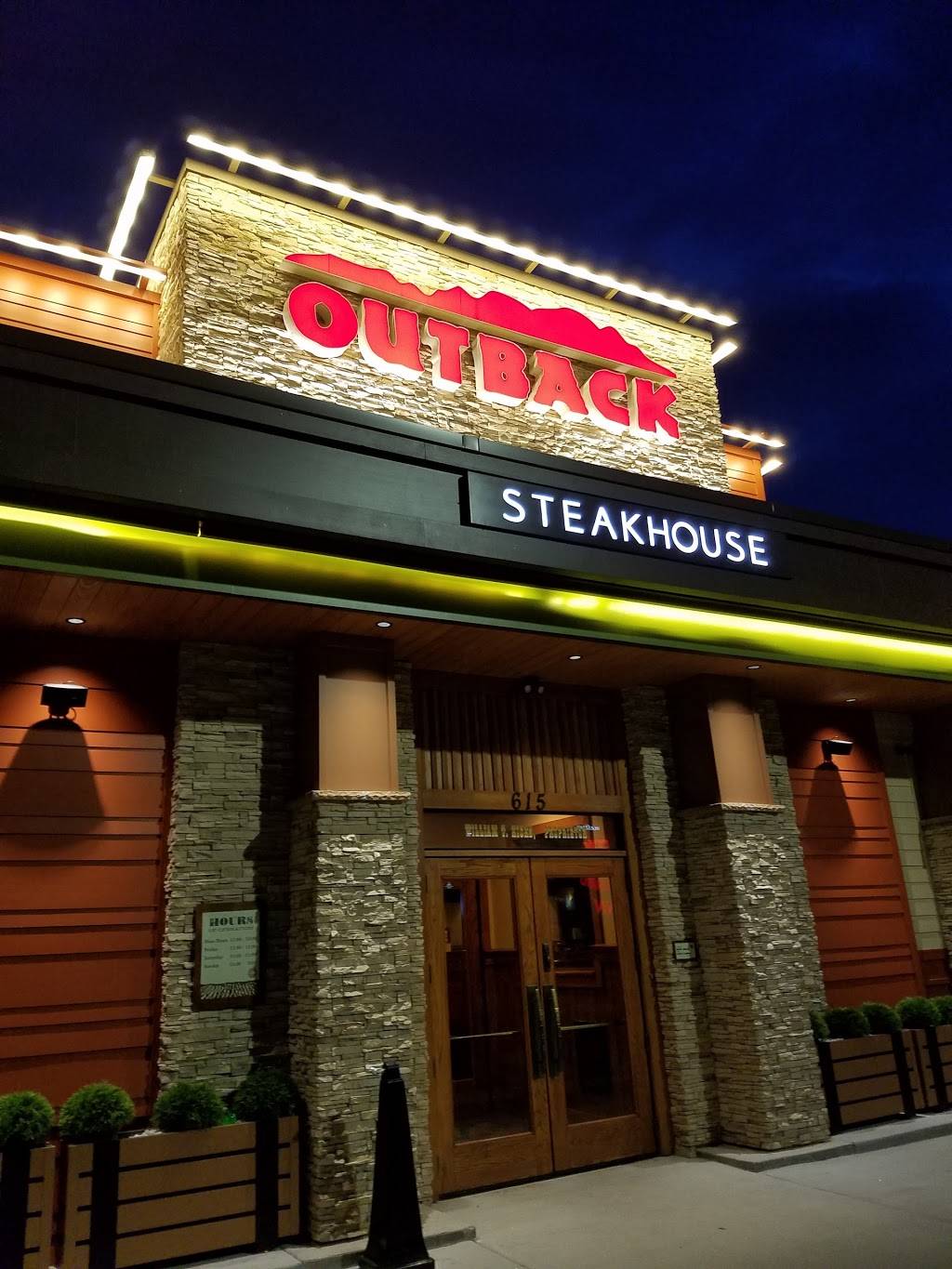 Outback Steakhouse | restaurant | 615 Belair Rd, Bel Air, MD 21014, USA | 4108930110 OR +1 410-893-0110