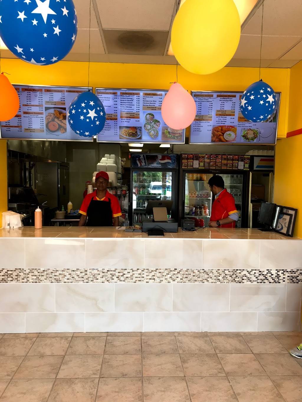 California Chicken Wings | restaurant | 1933 Daniel Stuart Square, Woodbridge, VA 22191, USA | 7034911172 OR +1 703-491-1172