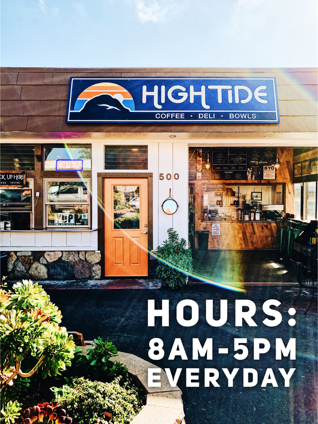 High Tide | restaurant | 500 Morro Bay Blvd, Morro Bay, CA 93442, USA | 8052251771 OR +1 805-225-1771