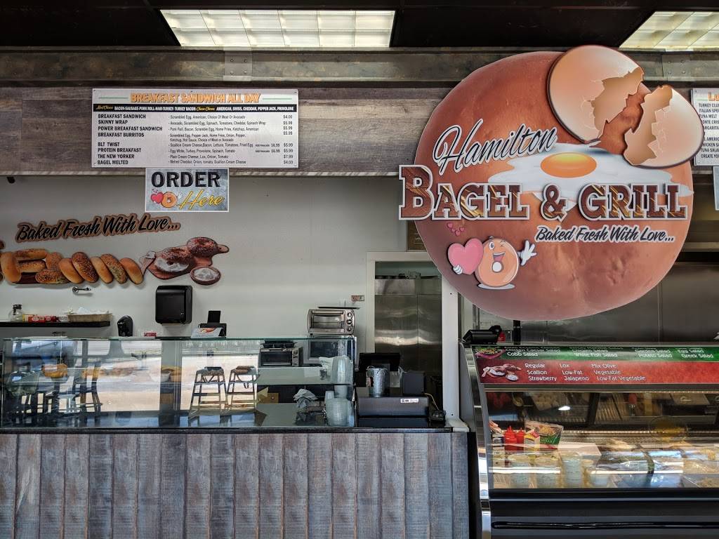 Hamilton Bagel & Grill | bakery | 2130 NJ-33, Hamilton Township, NJ 08690, USA | 6098382500 OR +1 609-838-2500