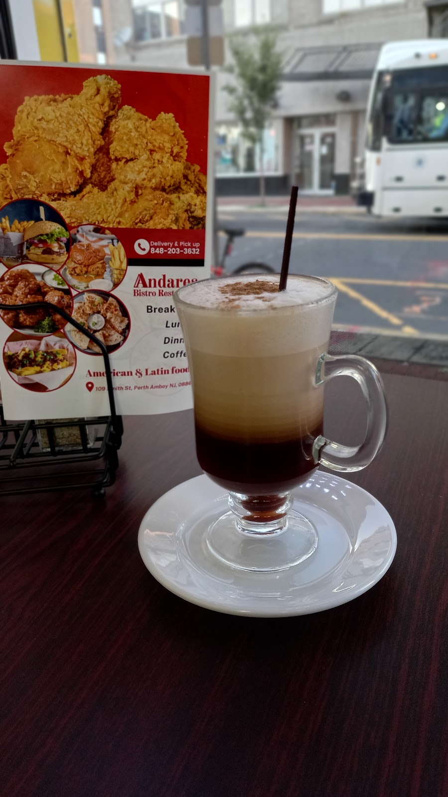 Andares Bistro Restaurant | restaurant | 109 Smith St, Perth Amboy, NJ 08861, USA | 8482033632 OR +1 848-203-3632