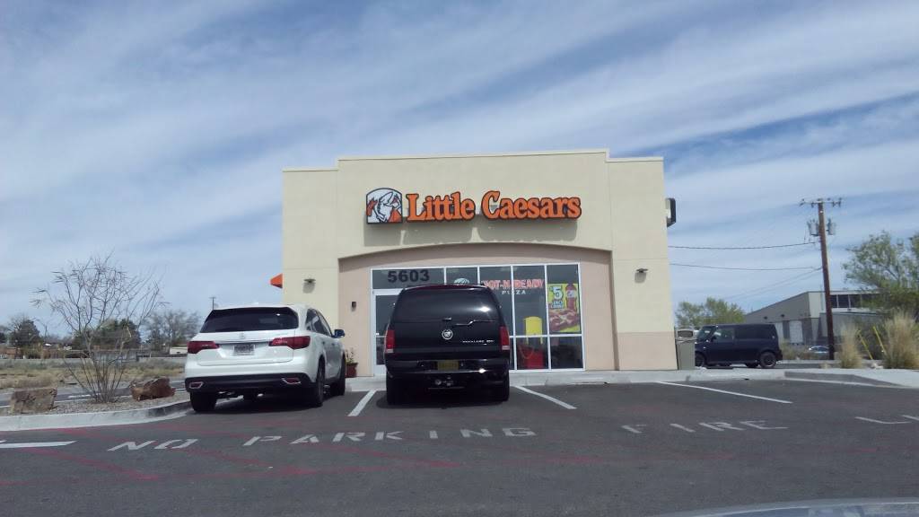 Little Caesars Pizza | meal takeaway | 5603 Paradise Blvd NW, Albuquerque, NM 87114, USA | 5058991045 OR +1 505-899-1045