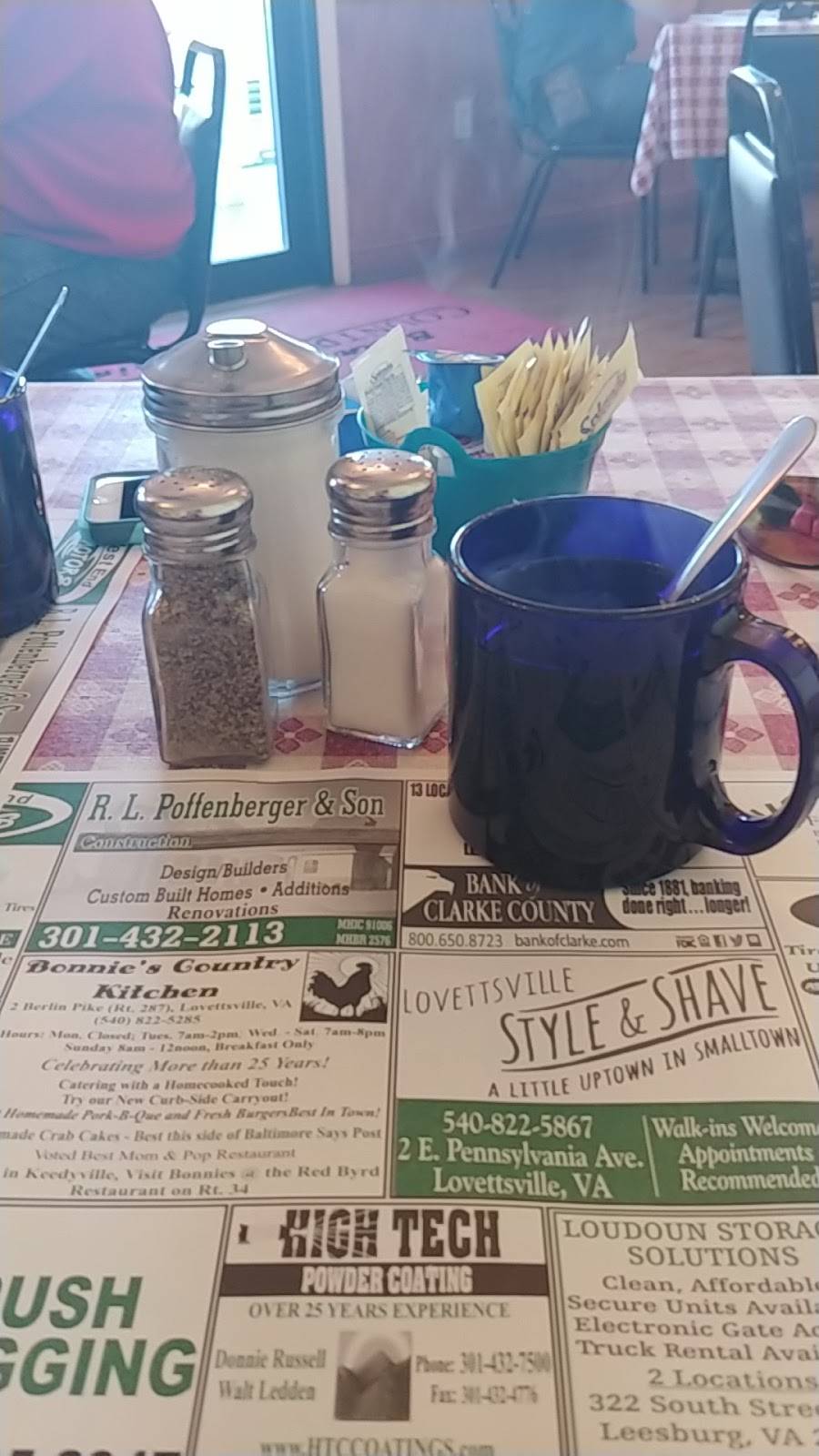 Bonnies Country Kitchen | restaurant | 2 N Berlin Pike, Lovettsville, VA 20180, USA | 5408225285 OR +1 540-822-5285