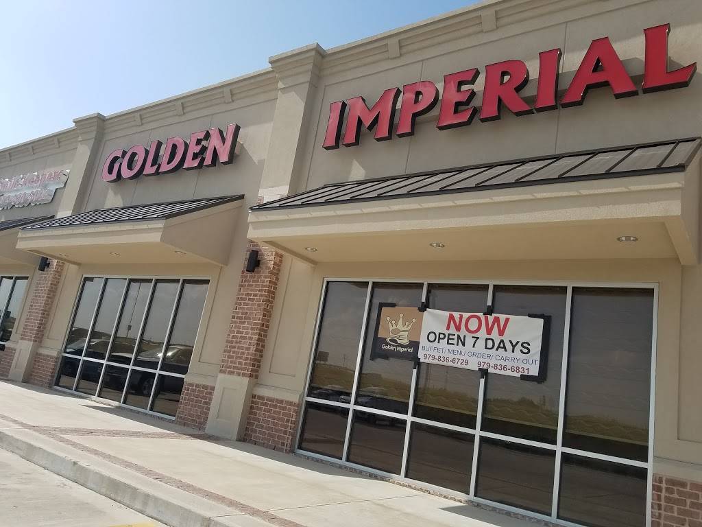 Golden Imperial | restaurant | 222 Hwy 290 E, Brenham, TX 77833, USA | 9798366729 OR +1 979-836-6729