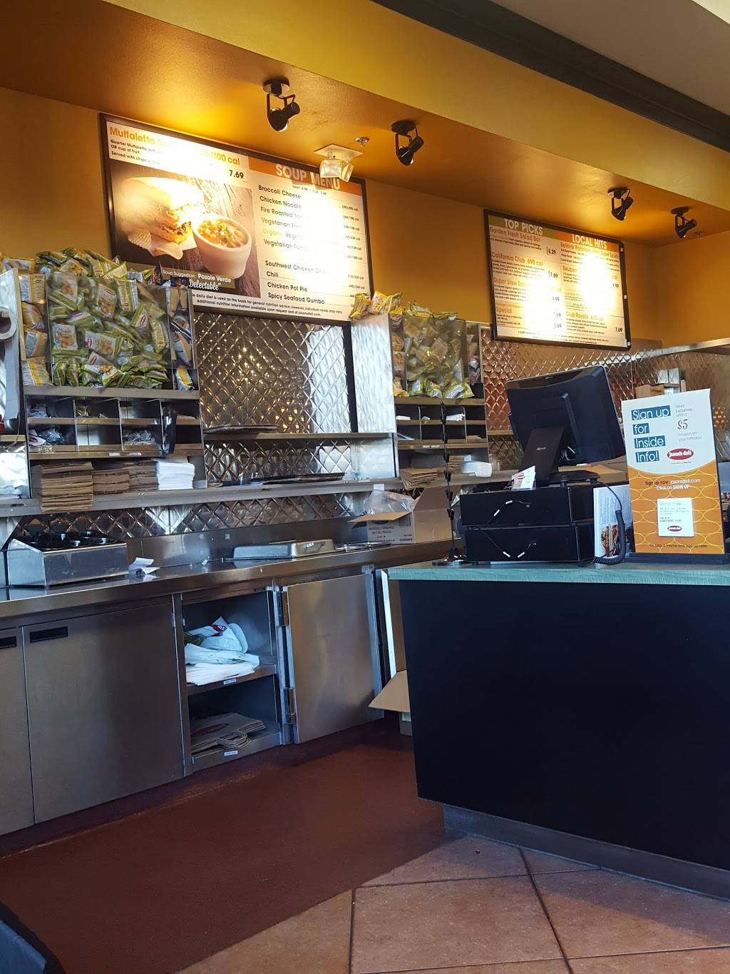 Jasons Deli | restaurant | 1065 E Baseline Rd, Gilbert, AZ 85233, USA | 4808131358 OR +1 480-813-1358