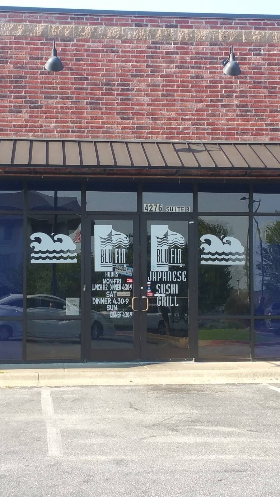 Bluefin | restaurant | 4276 W Sunset Ave # B, Springdale, AR 72762, USA | 4797172877 OR +1 479-717-2877