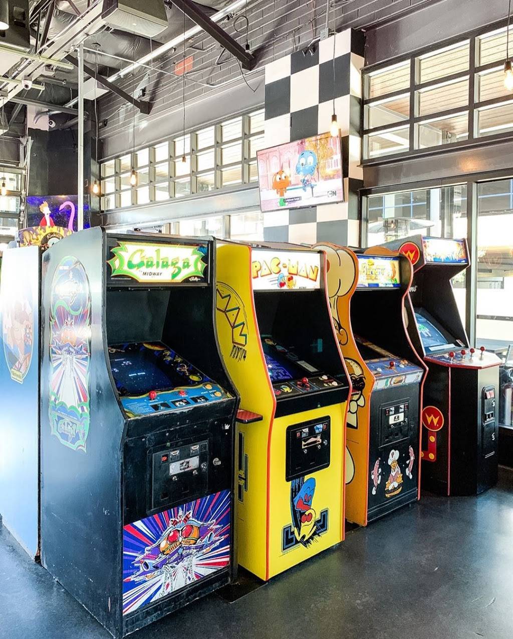 Level 1 Arcade Bar | restaurant | 60 W Vaughn Ave #107, Gilbert, AZ 85233, USA | 4806871192 OR +1 480-687-1192