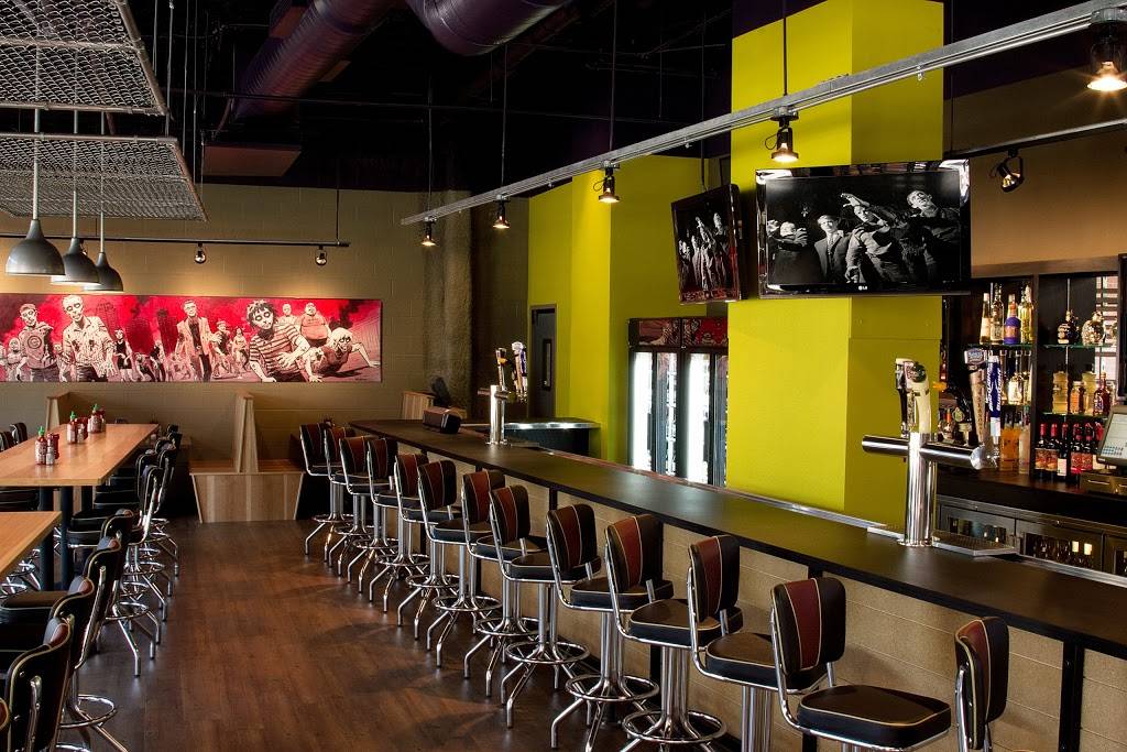 Zombie Burger + Drink Lab | restaurant | 300 E Grand Ave, Des Moines, IA 50309, USA | 5152449292 OR +1 515-244-9292