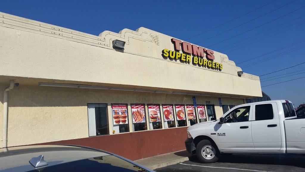 Tom’s Super Burger | restaurant | 555 E Alondra Blvd, Gardena, CA 90248, USA | 3105155446 OR +1 310-515-5446