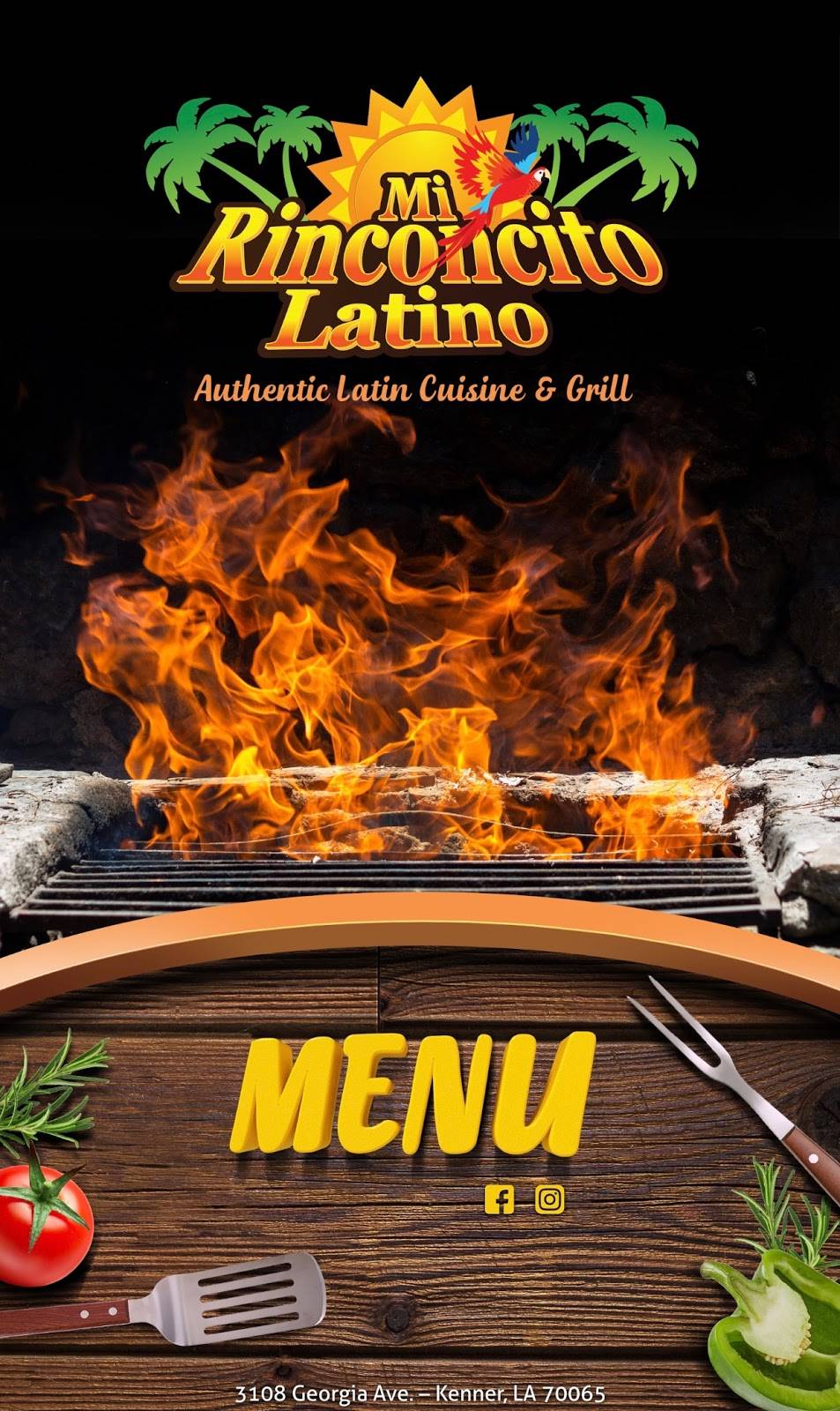 Mi Rinconcito Latino | restaurant | 3108 Georgia Ave, Kenner, LA 70065, USA | 5043323516 OR +1 504-332-3516