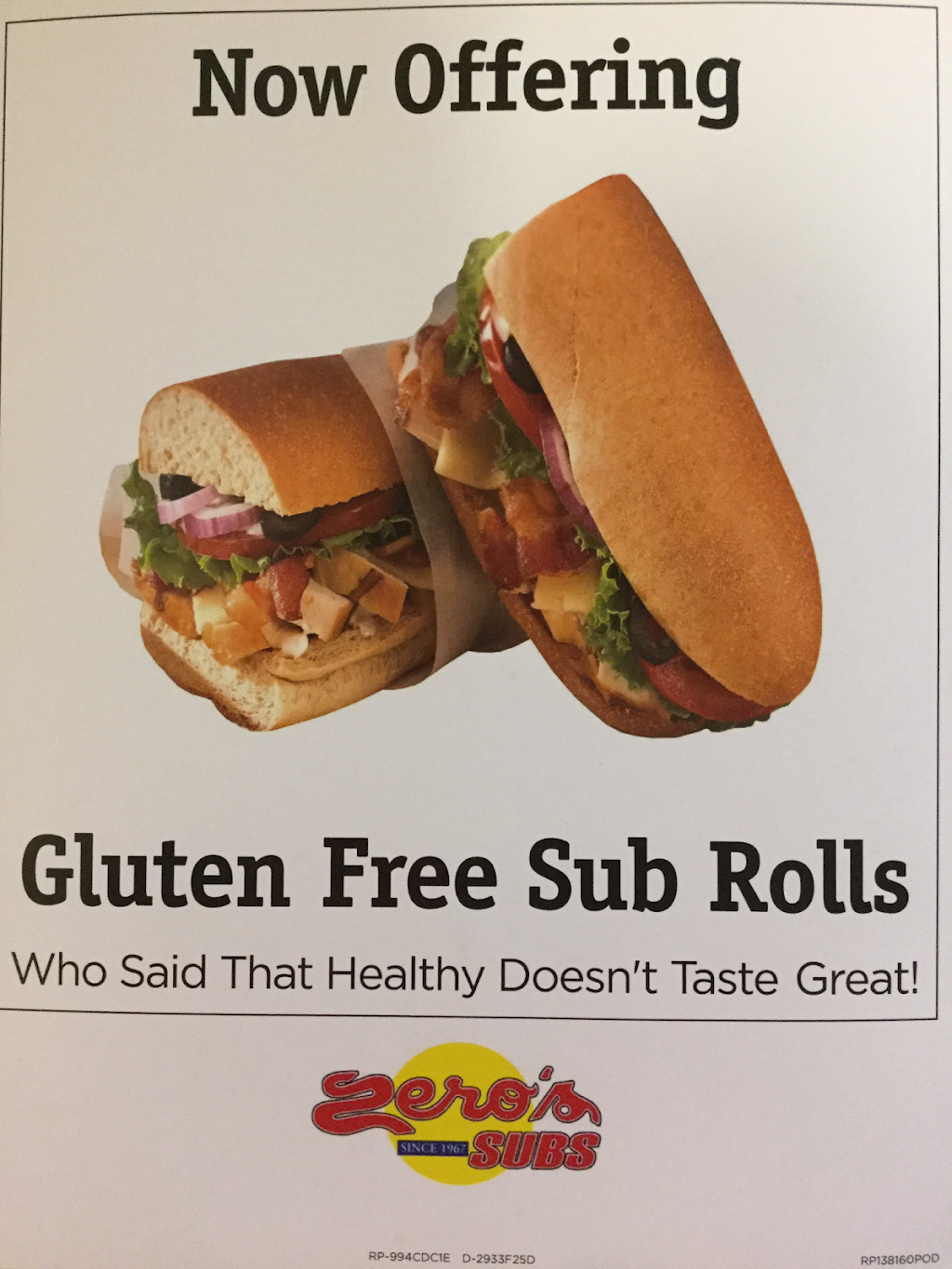 Zeros Subs | restaurant | 610 First Colonial Road, Virginia Beach, VA 23451, USA | 7574911044 OR +1 757-491-1044