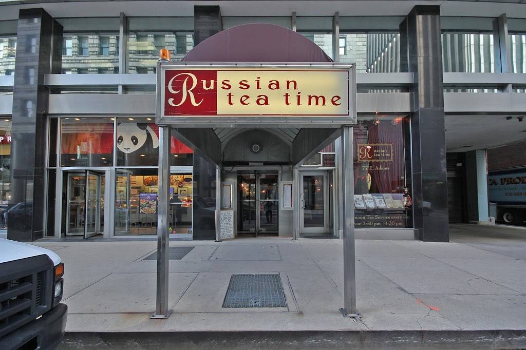 Russian Tea Time | restaurant | 77 E Adams St, Chicago, IL 60603, USA | 3123600000 OR +1 312-360-0000