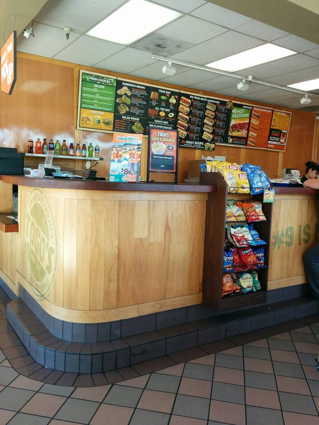 TOGOS Sandwiches | meal takeaway | 39986 Cedar Blvd, Newark, CA 94560, USA | 5107709077 OR +1 510-770-9077