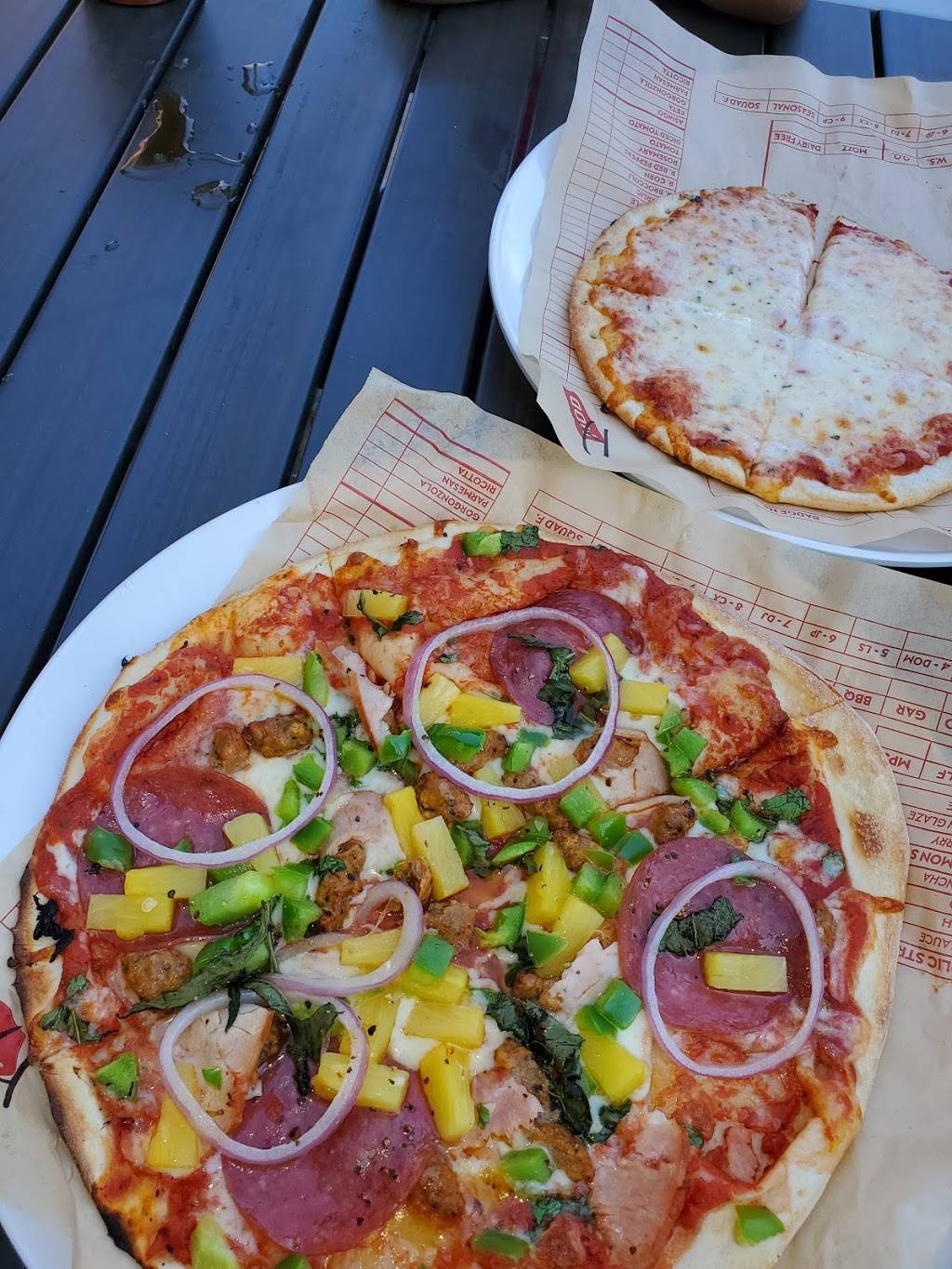 MOD Pizza | restaurant | 12270 Base Line Rd #150, Rancho Cucamonga, CA 91739, USA | 9093130799 OR +1 909-313-0799