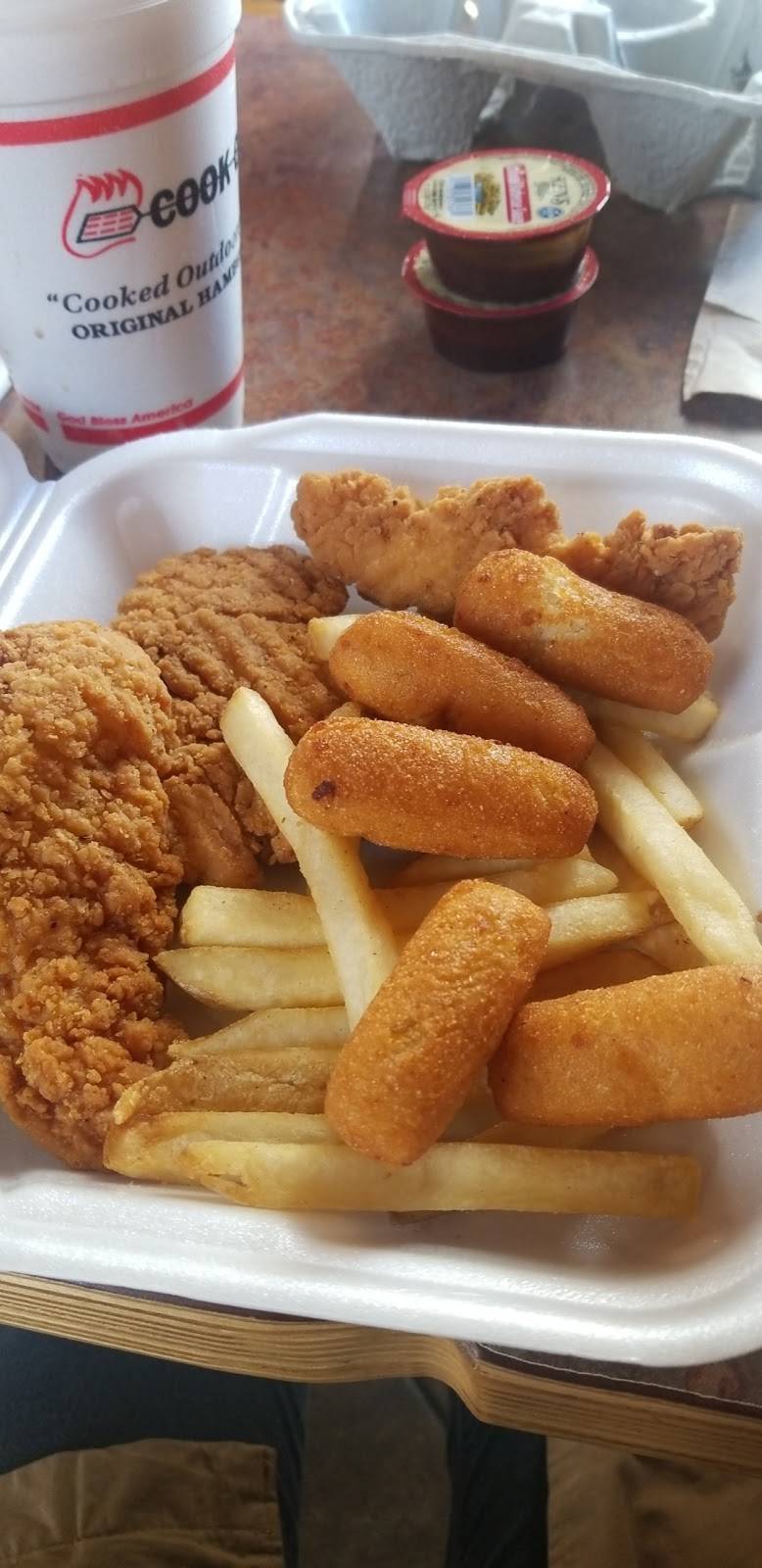 Cook Out | restaurant | 11475 Haynes Bridge Rd, Alpharetta, GA 30009, USA | 7707544157 OR +1 770-754-4157