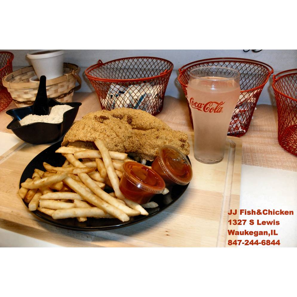 JJ Fish & Chicken (14th & Lewis) | restaurant | 1327 S Lewis Ave, Waukegan, IL 60085, USA | 8472446844 OR +1 847-244-6844