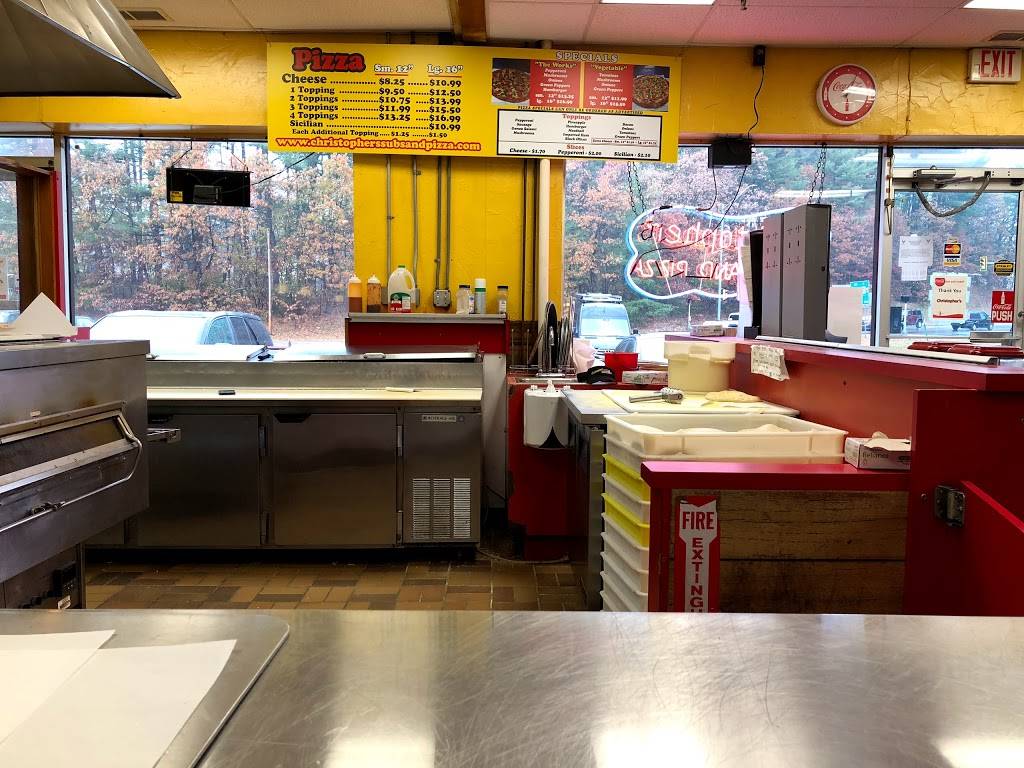 Christophers Subs & Pizza | restaurant | 264 Main Dunstable Rd, Nashua, NH 03062, USA | 6038832362 OR +1 603-883-2362