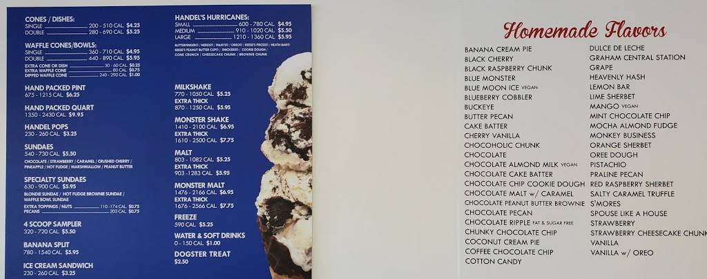 Handels Homemade Ice Cream | restaurant | 2717 Cross Timbers Rd #500B, Flower Mound, TX 75028, USA | 4697633094 OR +1 469-763-3094