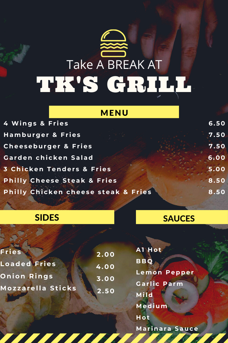 T.K. Grille | restaurant | 12246 TX-16, Pipe Creek, TX 78063, USA | 9375385595 OR +1 937-538-5595