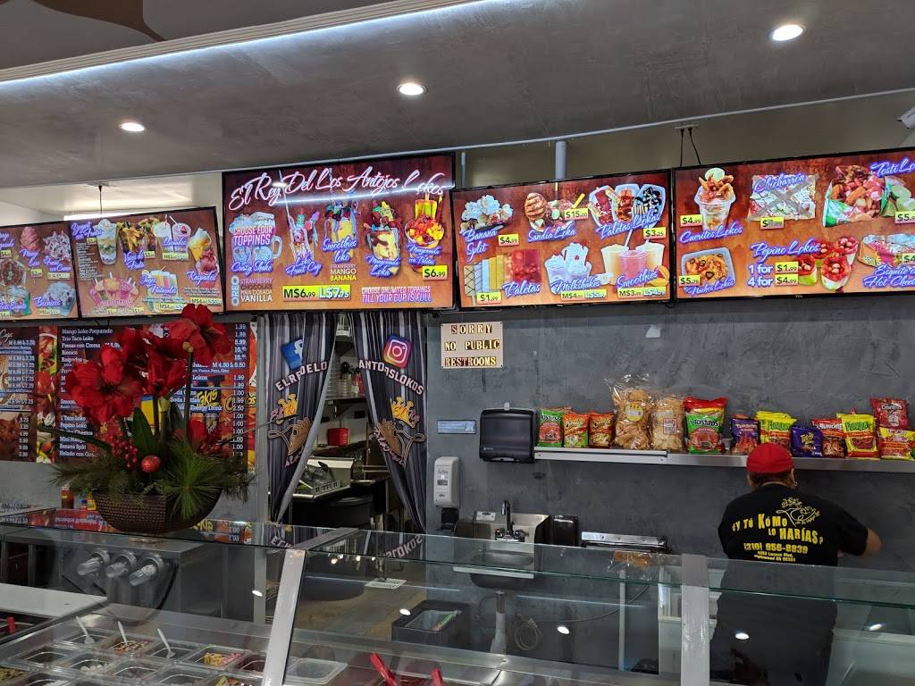 El Rey De Los Antojos Lokos | restaurant | 4453 Lennox Blvd, Inglewood, CA 90304, USA | 3109568839 OR +1 310-956-8839