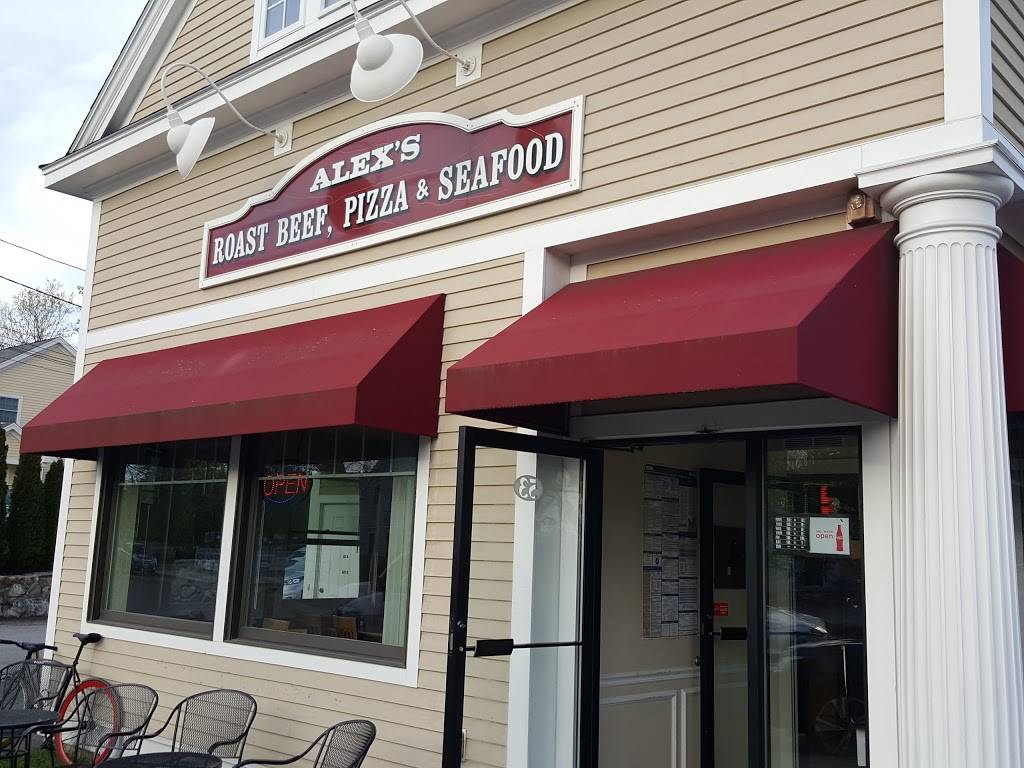 Alexs Roast Beef & Seafood | restaurant | 53 Main St # A, Topsfield, MA 01983, USA | 9788871222 OR +1 978-887-1222