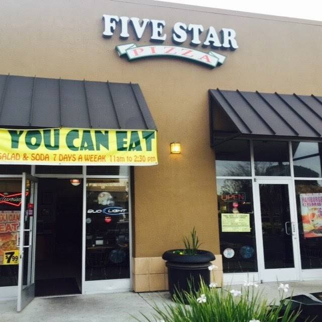 Five Star Pizza | meal delivery | 877 Hamilton Ave, Menlo Park, CA 94025, USA | 6503264100 OR +1 650-326-4100