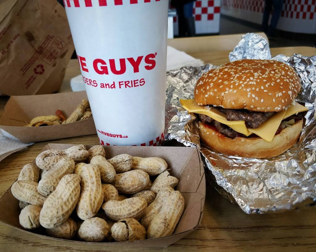 Five Guys | meal takeaway | 148 N Queen St, Etobicoke, ON M9C 1A8, Canada | 4162349292 OR +1 416-234-9292