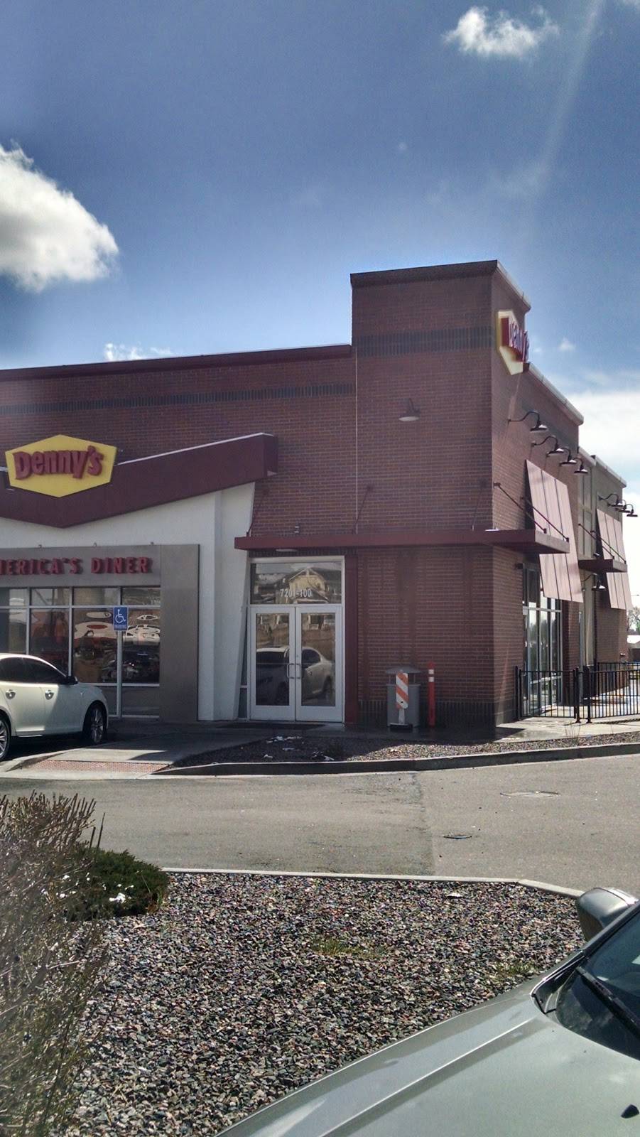 Dennys | restaurant | 7201 Sheridan Boulevard, Westminster, CO 80003, USA | 3034287301 OR +1 303-428-7301