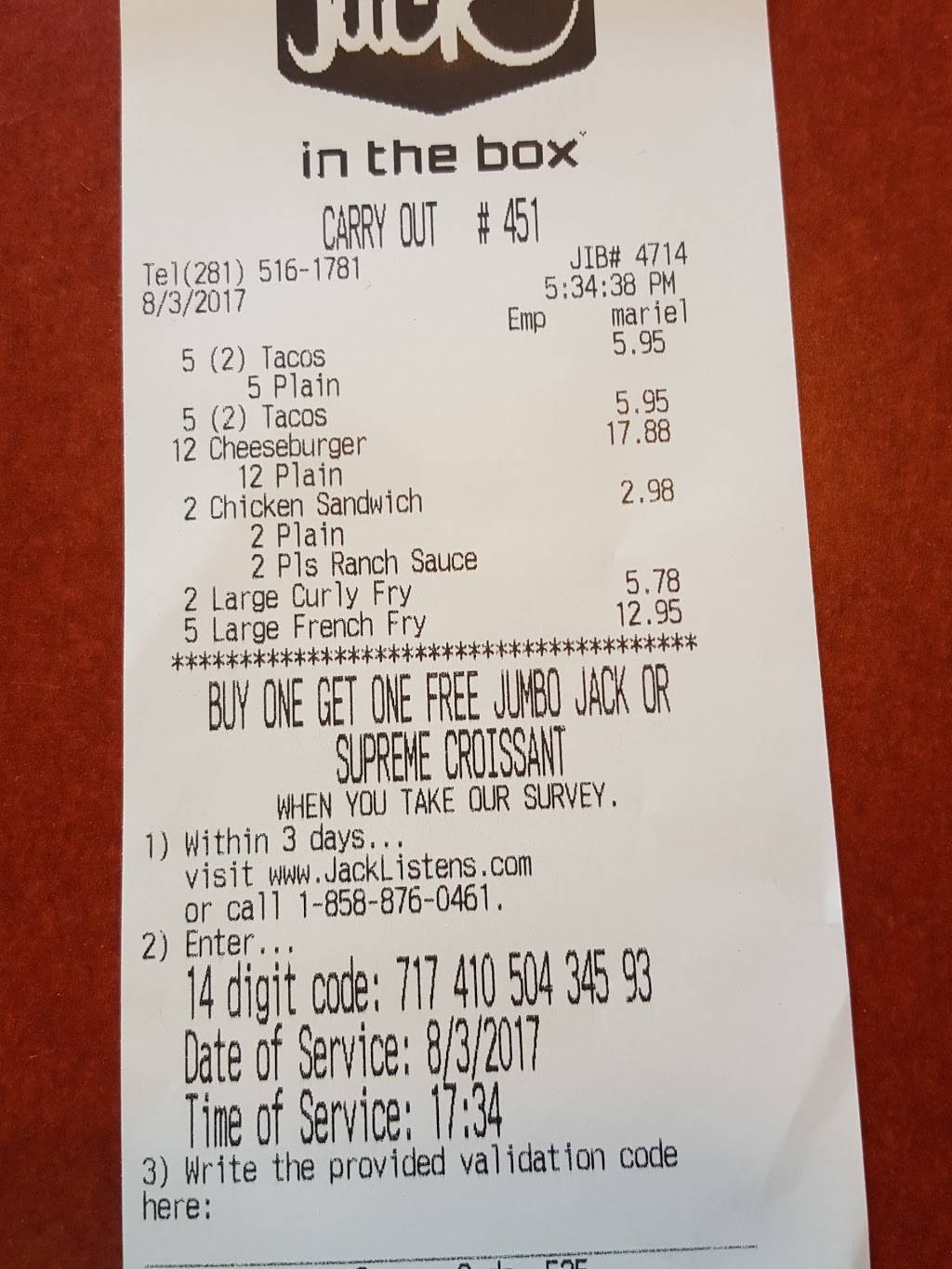 Jack in the Box | restaurant | 24040 Kuykendahl Rd, Tomball, TX 77375, USA | 2815161781 OR +1 281-516-1781