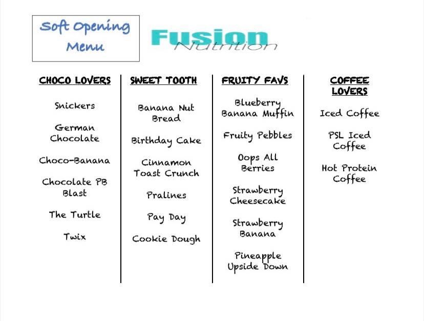 Fusion Nutrition | restaurant | 690 Missouri Ave Suite 10, St Robert, MO 65584, USA | 2544669972 OR +1 254-466-9972