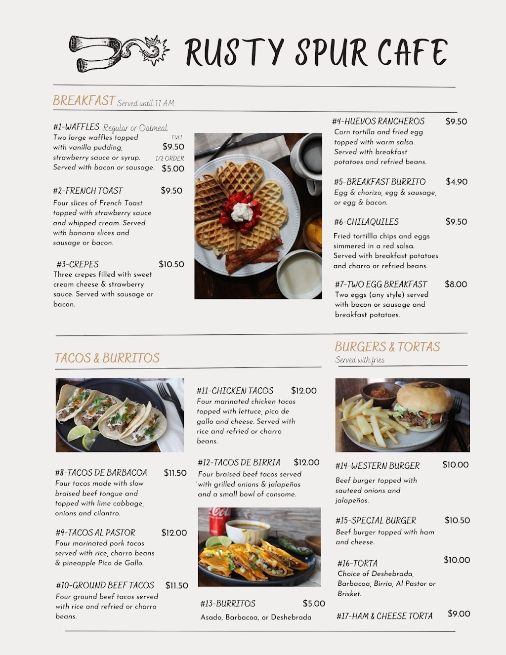 Rusty Spur Cafe | restaurant | 405 SW 11th St, Seminole, TX 79360, USA | 4322454280 OR +1 432-245-4280