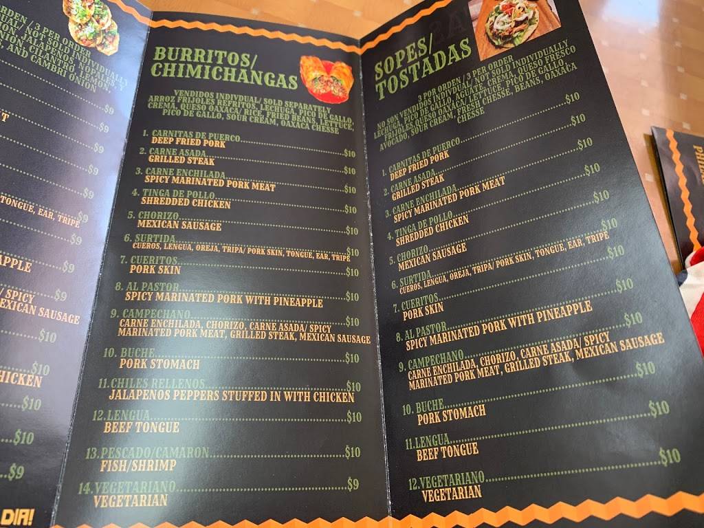 Don Chucho Restaurant y Taqueria | restaurant | 1148 S, Snyder Ave, Philadelphia, PA 19148, USA | 2674573338 OR +1 267-457-3338