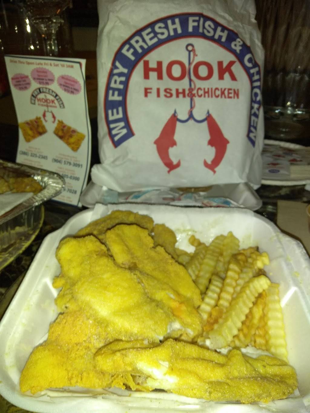 Hook Fish and Chicken | restaurant | 4322, 319 Blanding Blvd, Orange Park, FL 32073, USA | 9045793091 OR +1 904-579-3091