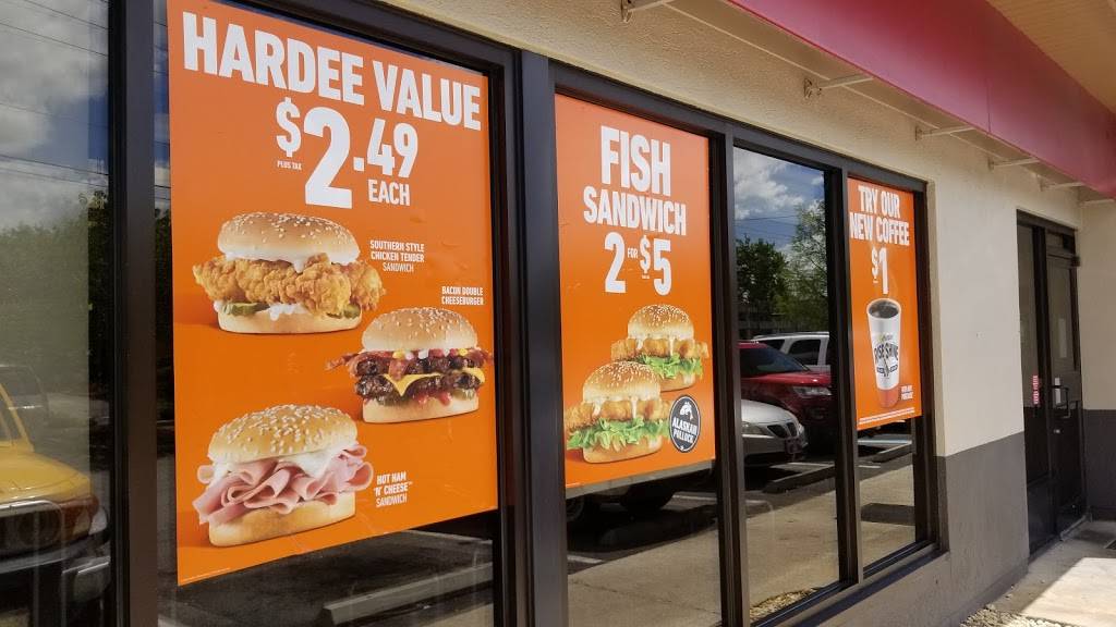 HARDEES | restaurant | 6680 Commonwealth Ave, Jacksonville, FL 32254, USA | 9047830960 OR +1 904-783-0960