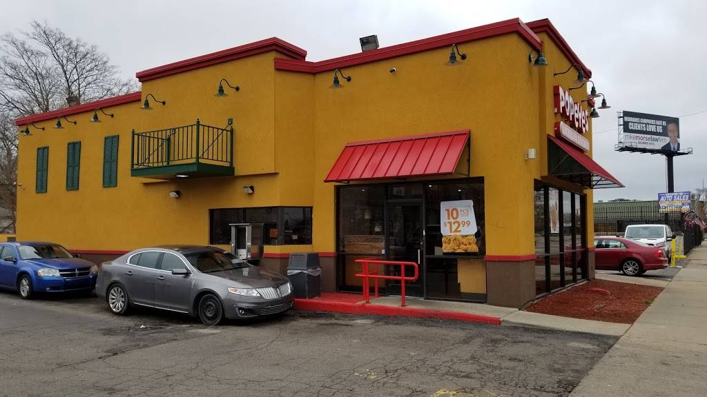 Popeyes Louisiana Kitchen | restaurant | 16900 Meyers Rd, Detroit, MI 48235, USA | 3133412600 OR +1 313-341-2600