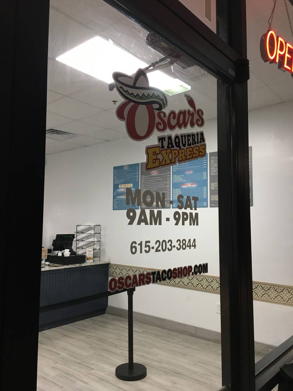 Oscars Taco Shop Taqueria Express | restaurant | 1741 S Rutherford Blvd, Murfreesboro, TN 37130, USA | 6152033844 OR +1 615-203-3844
