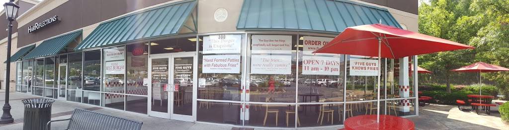 Five Guys | meal takeaway | 300 Doug Baker Blvd, Birmingham, AL 35242, USA | 2059910335 OR +1 205-991-0335