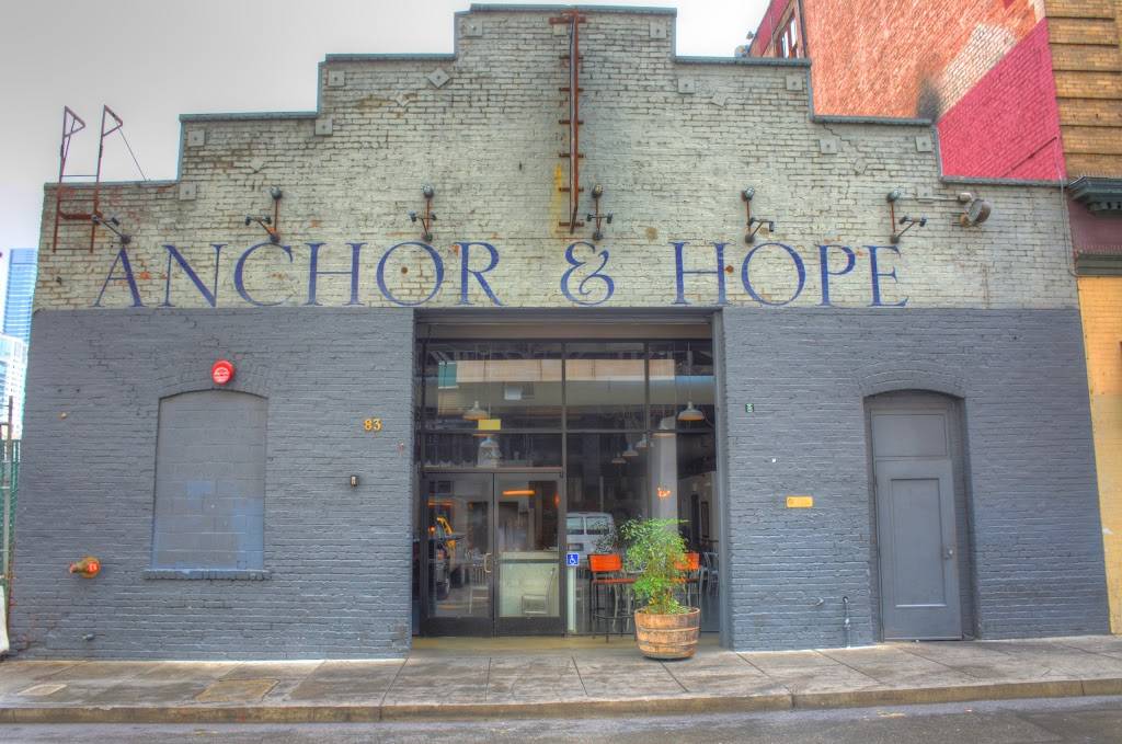 Anchor & Hope | restaurant | 83 Minna St, San Francisco, CA 94105, USA | 4155019100 OR +1 415-501-9100