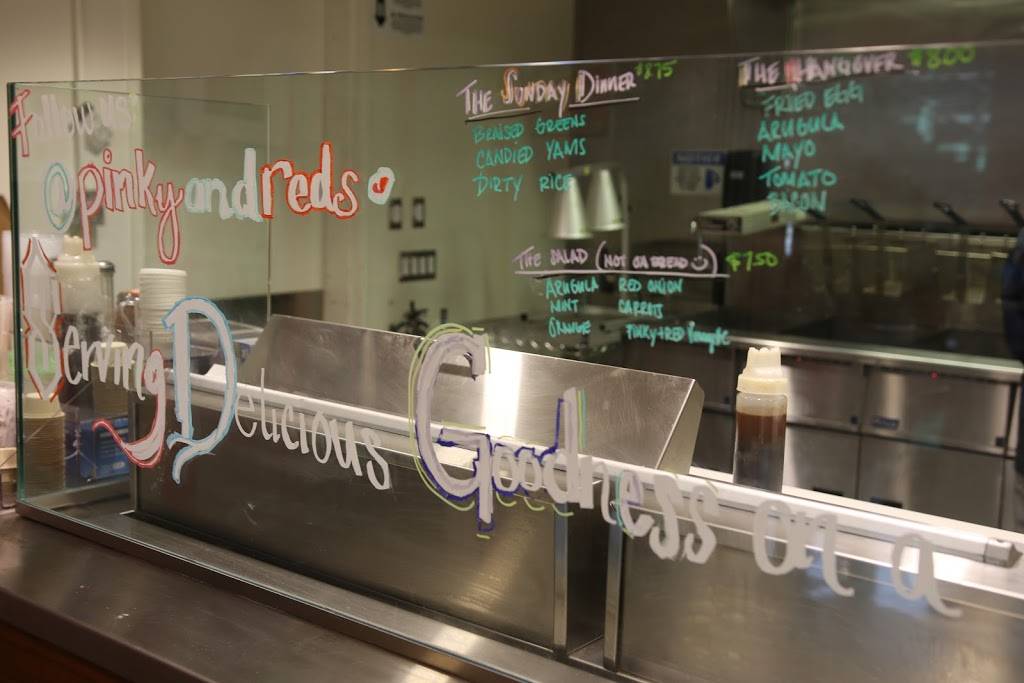 Pinky and Reds | restaurant | 2495 Bancroft Way, ASUC, Student Union, Berkeley, CA 94720, USA | 5106644355 OR +1 510-664-4355