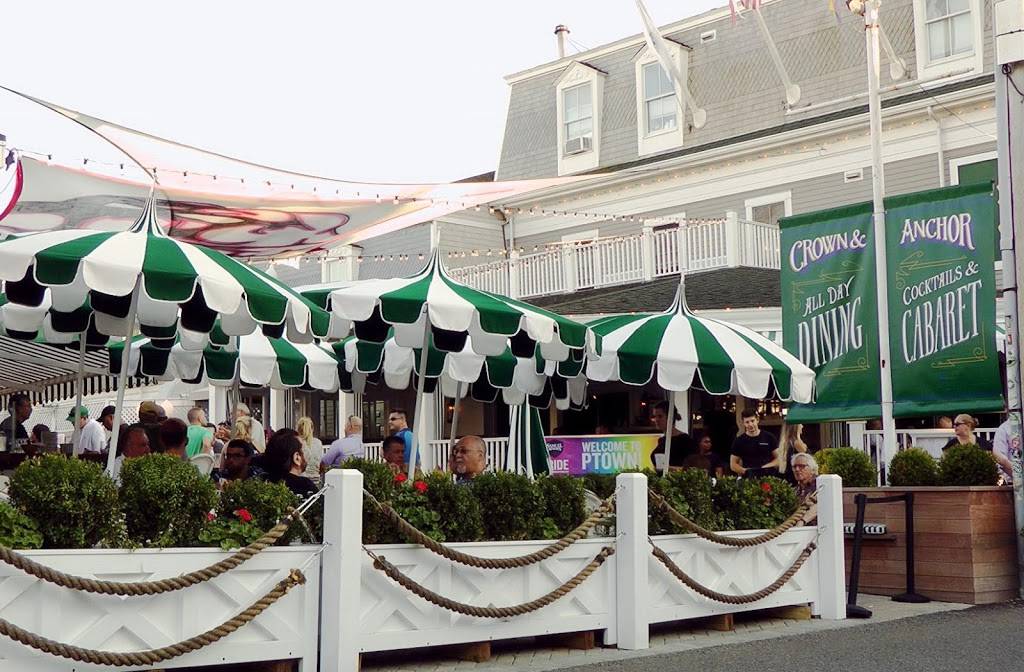 Crown & Anchor Restaurant | restaurant | 247 Commercial St, Provincetown, MA 02657, USA | 50848714303 OR +1 508-487-1430 ext. 3