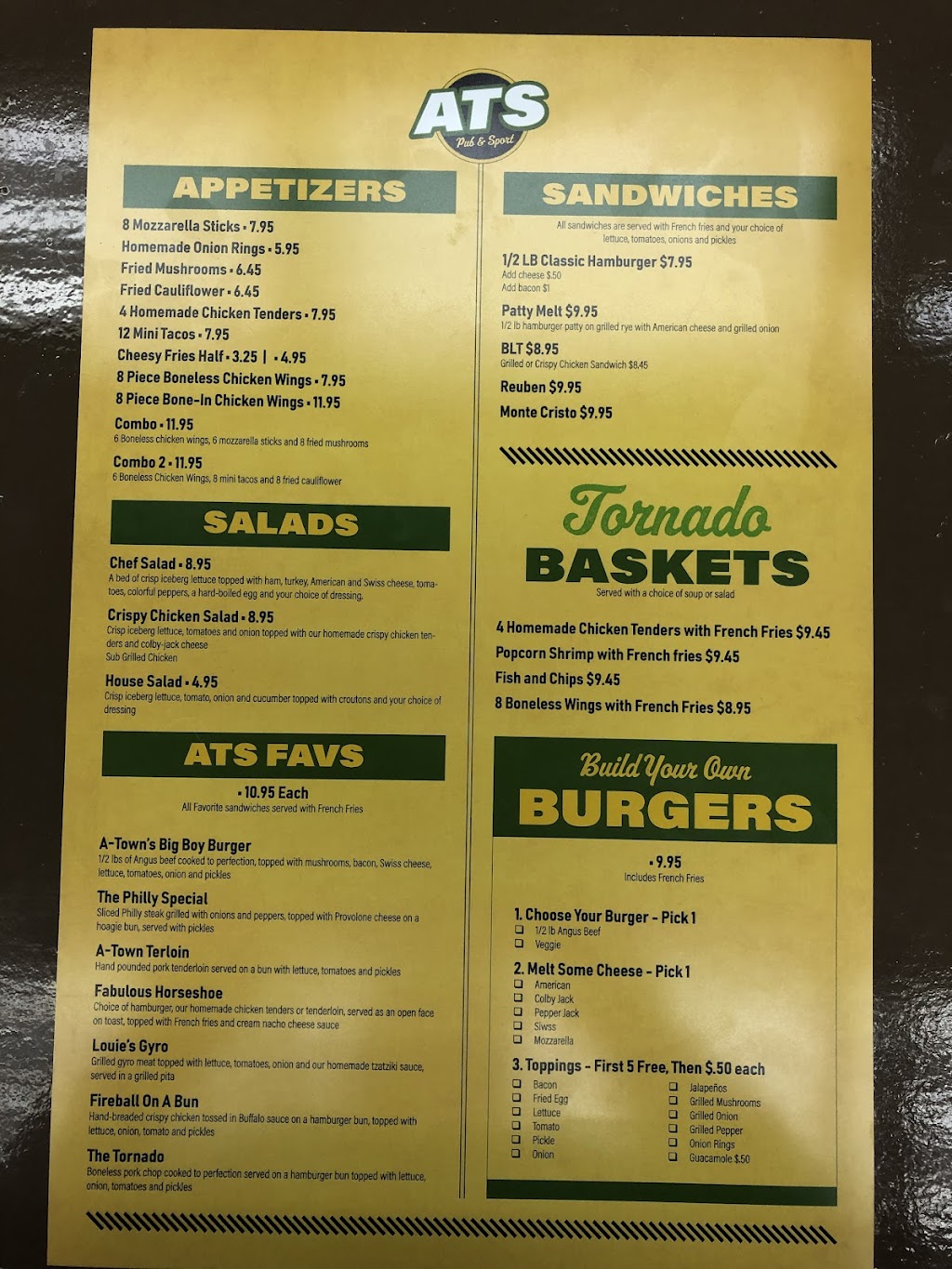 ATs Pub and Sport | restaurant | 712 N Monroe St, Abingdon, IL 61410, USA | 3097031950 OR +1 309-703-1950