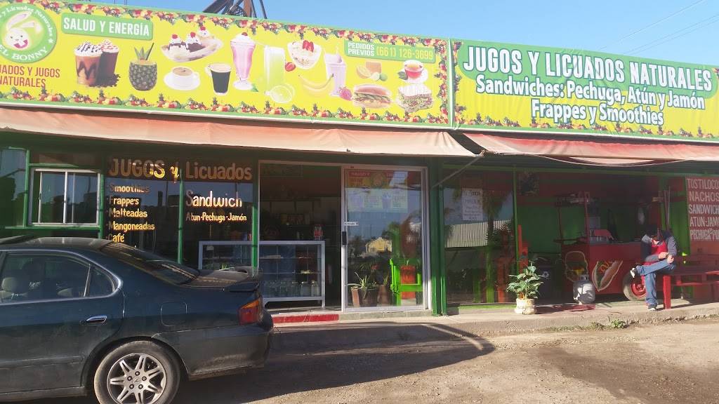 Jugos y Licuados "EL BONNY" | restaurant | 22710, Calle Tabasco 450, Eduardo Crosthwhite, 22710 Rosarito, B.C., Mexico | 016611206194 OR +52 661 120 6194