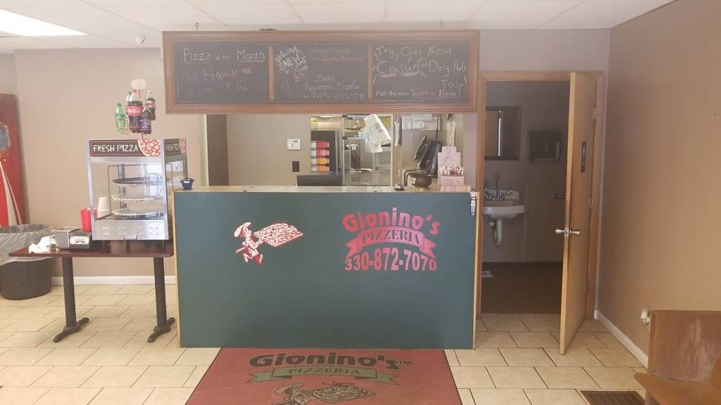 Gioninos Pizzeria | restaurant | 240 Milton Blvd, Newton Falls, OH 44444, USA | 3308727070 OR +1 330-872-7070
