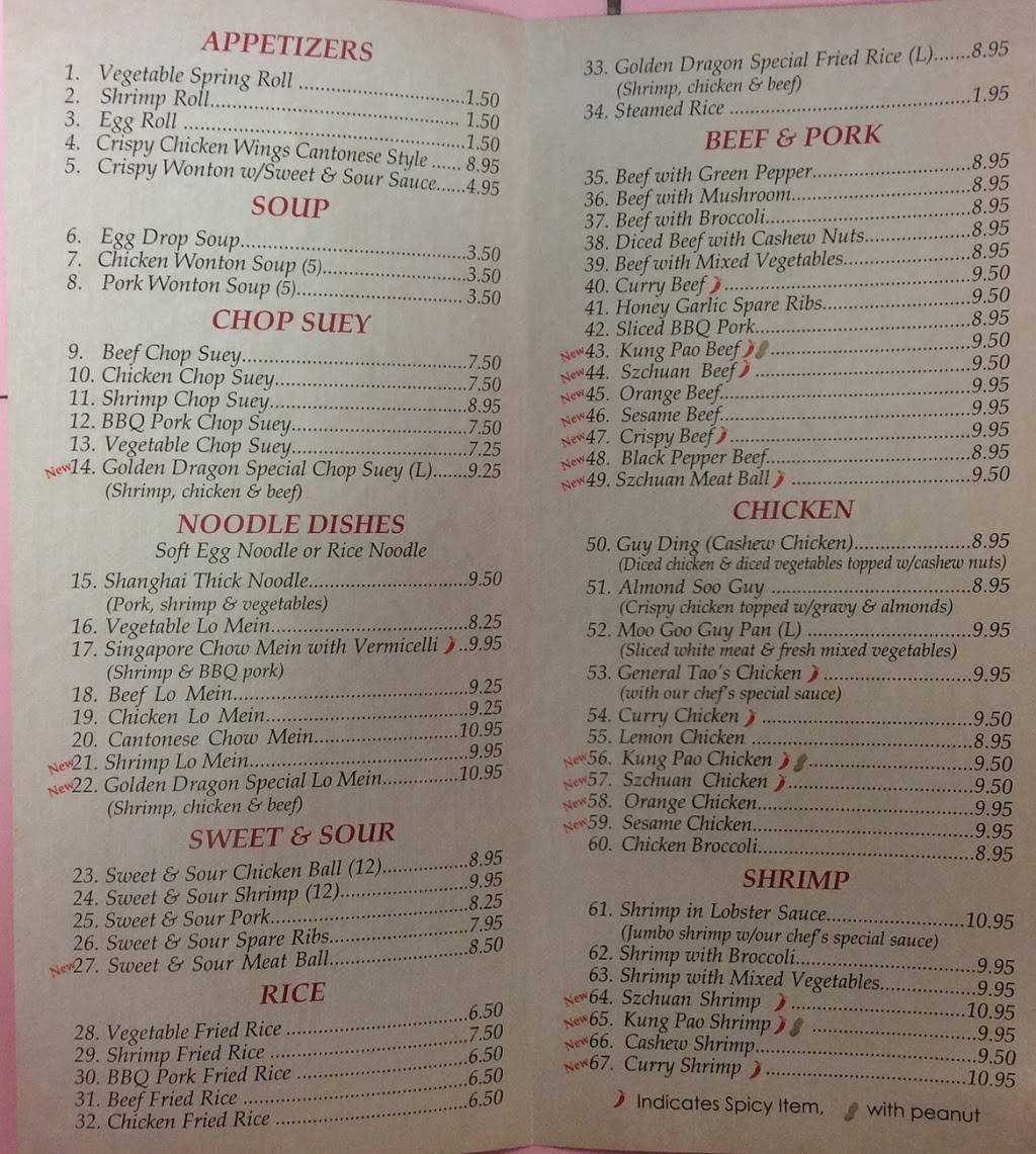 Golden Dragon | restaurant | 534 Elm St, St Thomas, ON N5R 1K7, Canada | 5196332882 OR +1 519-633-2882