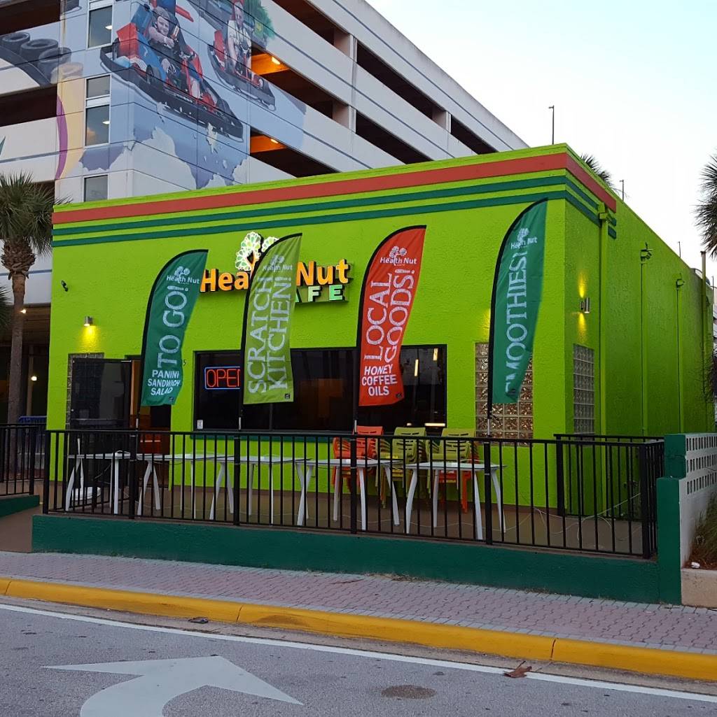 The Health Nut Cafe | restaurant | 715 Earl St, Daytona Beach, FL 32118, USA | 3862813257 OR +1 386-281-3257