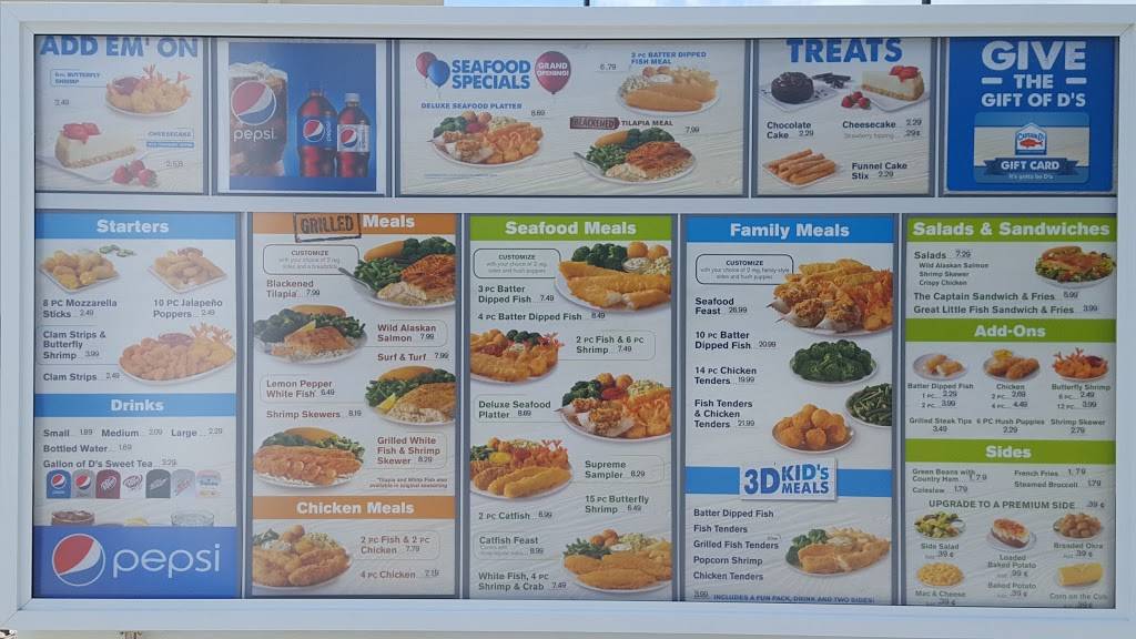 Captain Ds | restaurant | 488 Indian Mound Dr, Mt Sterling, KY 40353, USA | 8594987147 OR +1 859-498-7147